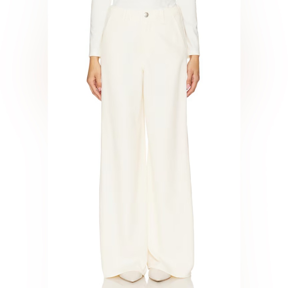 rag & bone Wide Leg Pants in Ecru (cream/ivory)